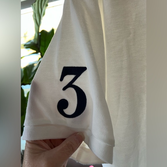 Ralph Lauren Big Pony NWT Polo White Mens XL custom Slim Fit! - Picture 4 of 11